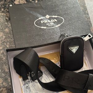 Designer inspired strap and small bag